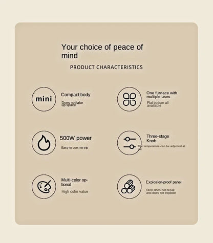 #500W Electric Cookware Heating Base