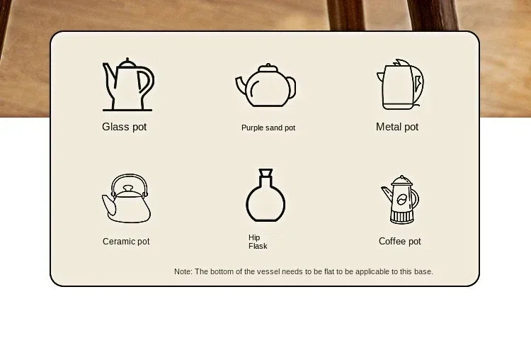 #500W Electric Cookware Heating Base