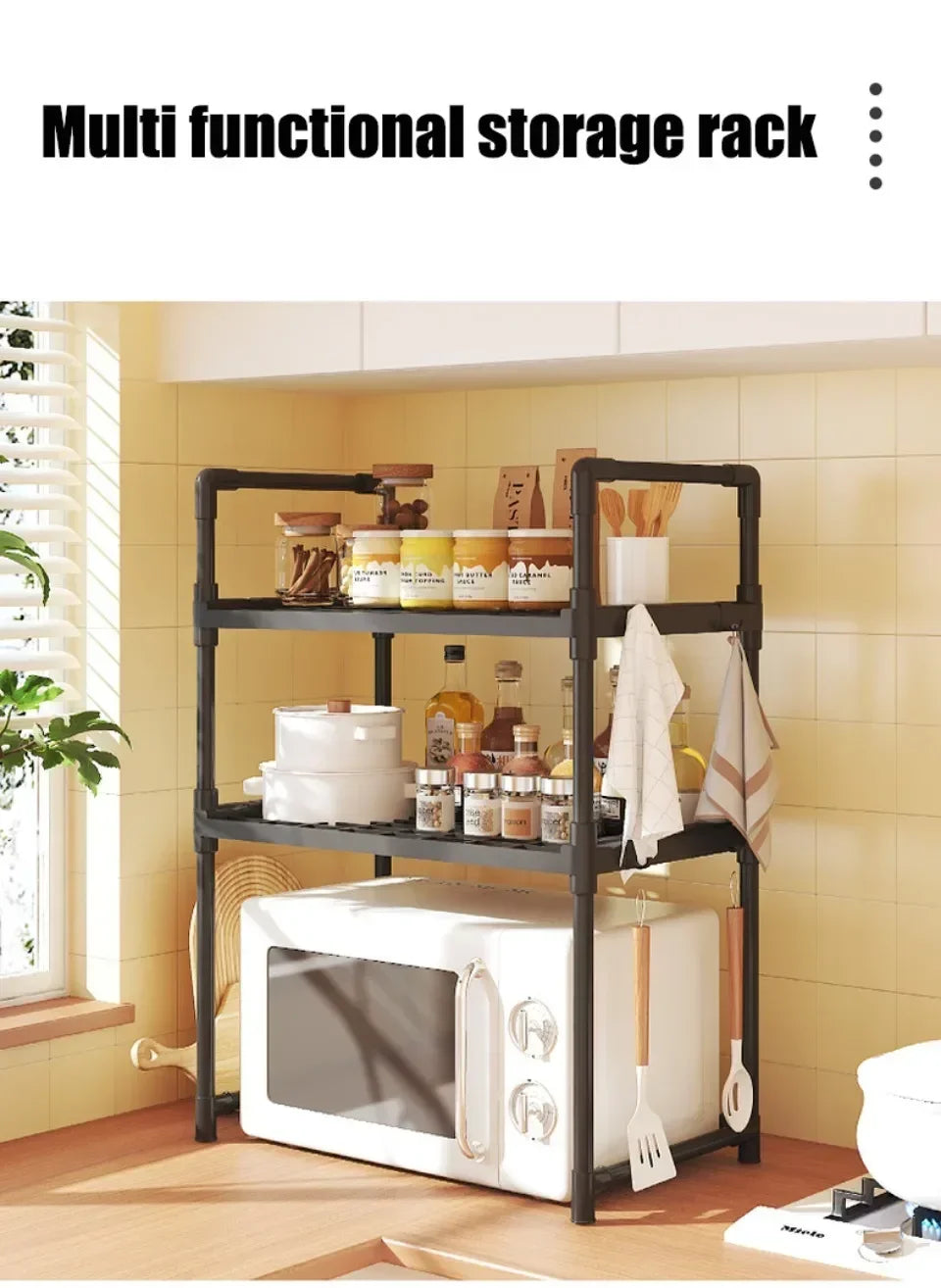 #Kitchen Elevated Seasoning Rack