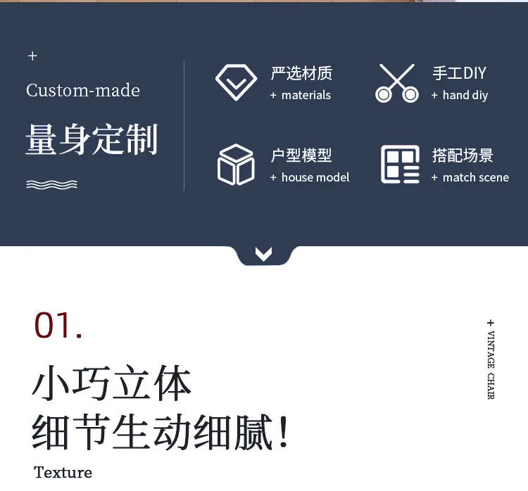 #1:12 Dollhouse Mini Kitchen Set