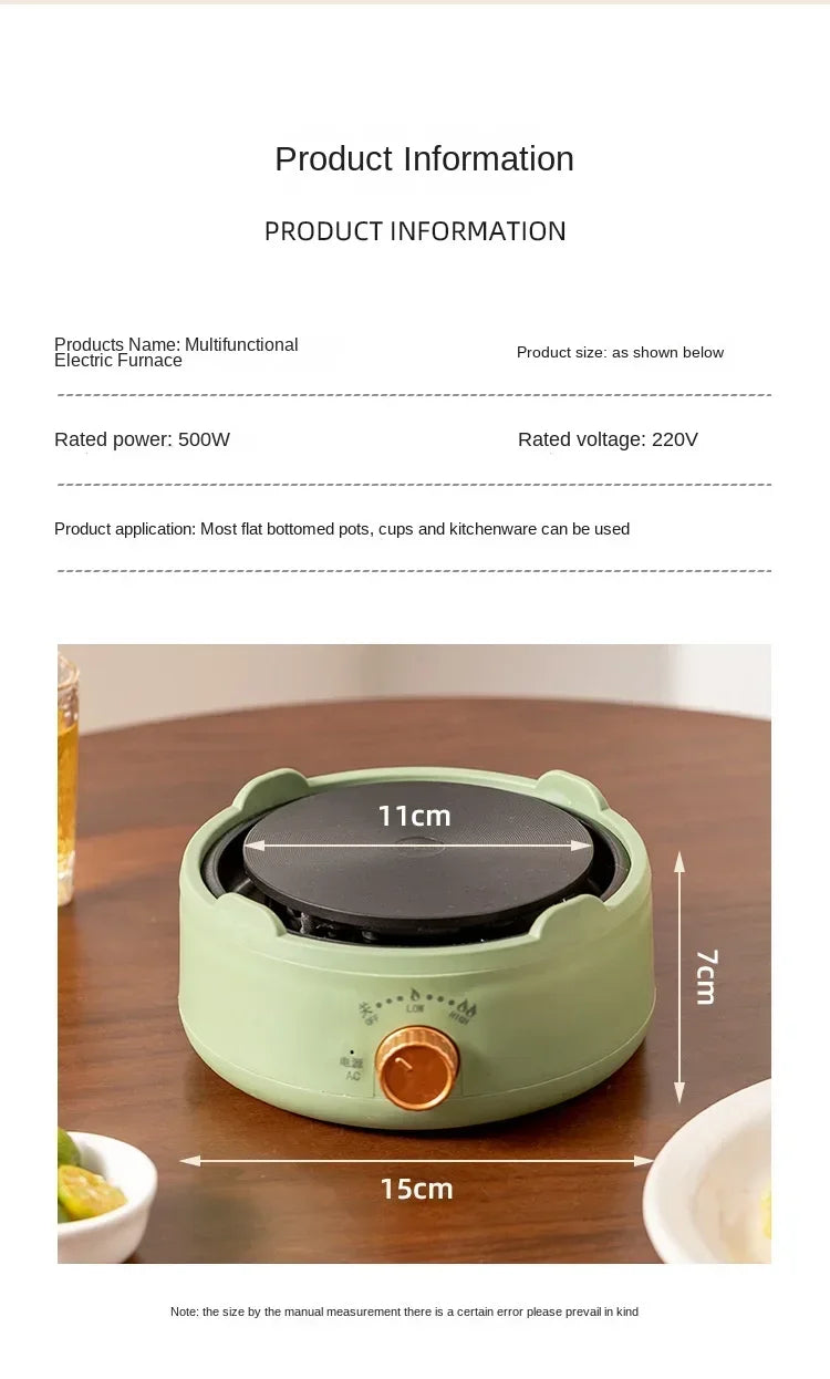 #500W Electric Cookware Heating Base