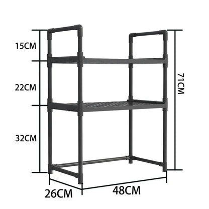 #Kitchen Elevated Seasoning Rack