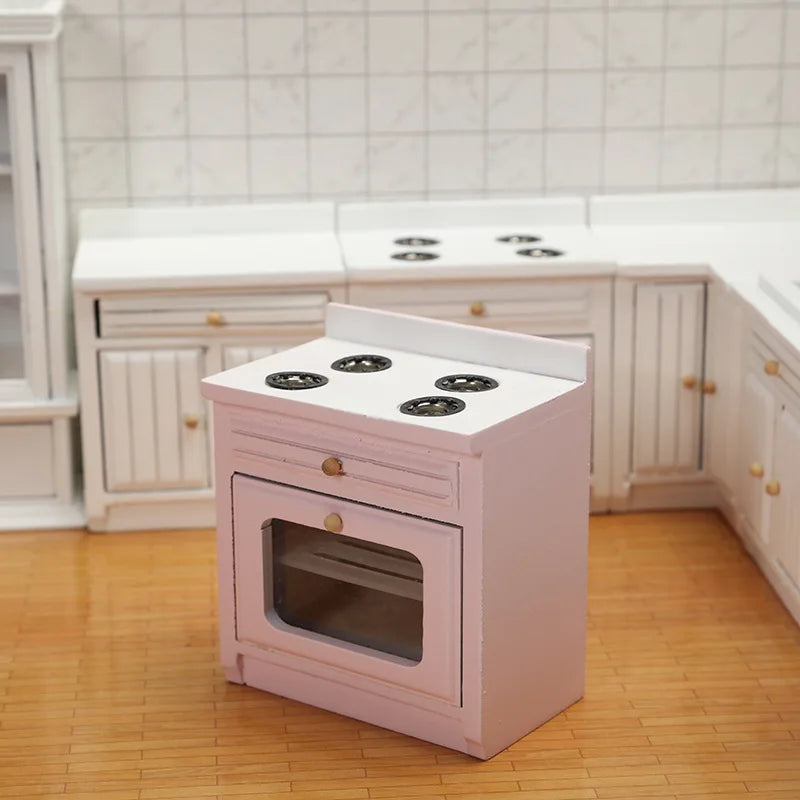 #1:12 Dollhouse Mini Kitchen Set