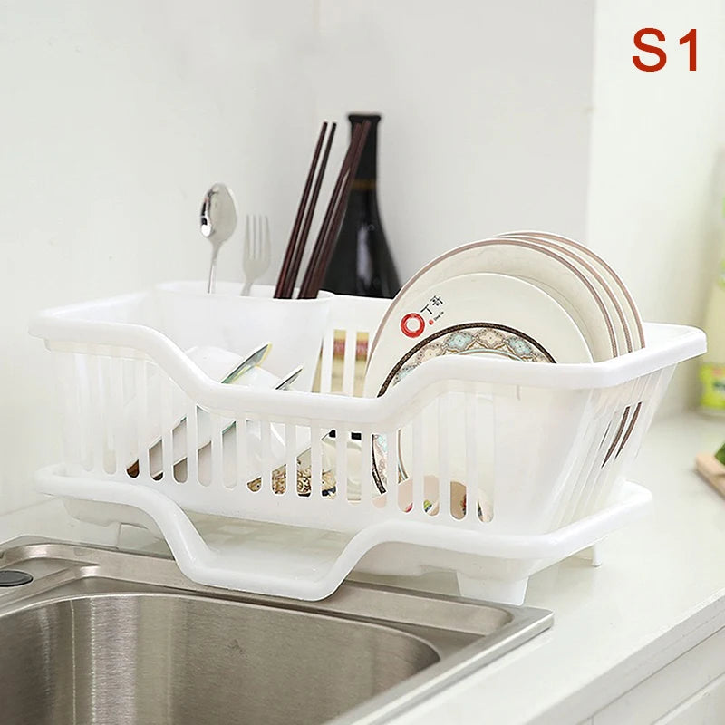 #Kitchen Drainage Rack with Drainer Board