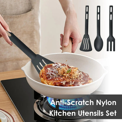 #Nylon Kitchen Utensils Set