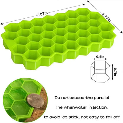 #Honeycomb 37 Lattice Ice Tray