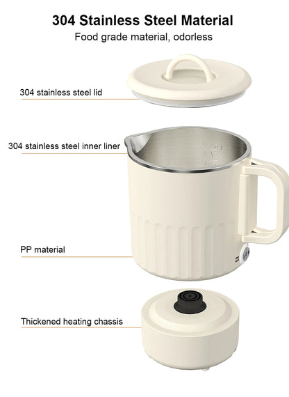 #Portable Electric Water Kettle 1000ml