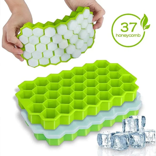 #Honeycomb 37 Lattice Ice Tray