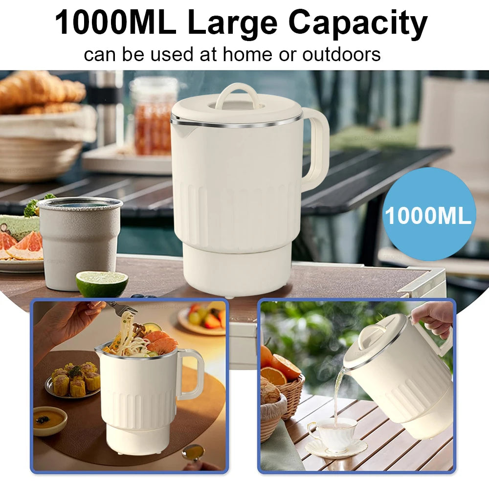 #Portable Electric Water Kettle 1000ml