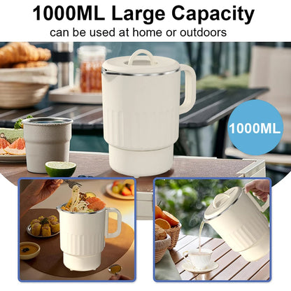 #Portable Electric Water Kettle 1000ml
