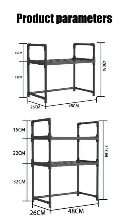 #Kitchen Elevated Seasoning Rack