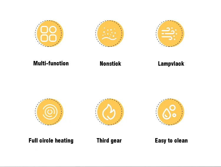 #Electric MultiCooker Frying Pan (220V)