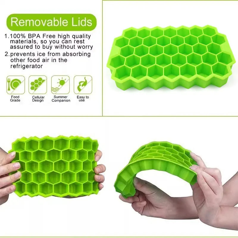 #Honeycomb 37 Lattice Ice Tray