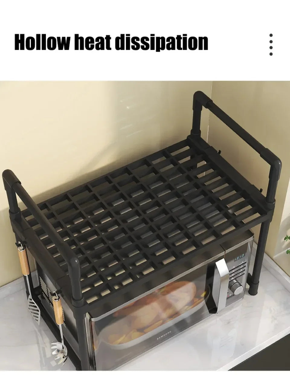 #Kitchen Elevated Seasoning Rack