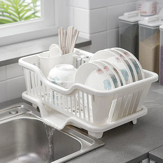 #Kitchen Drainage Rack with Drainer Board