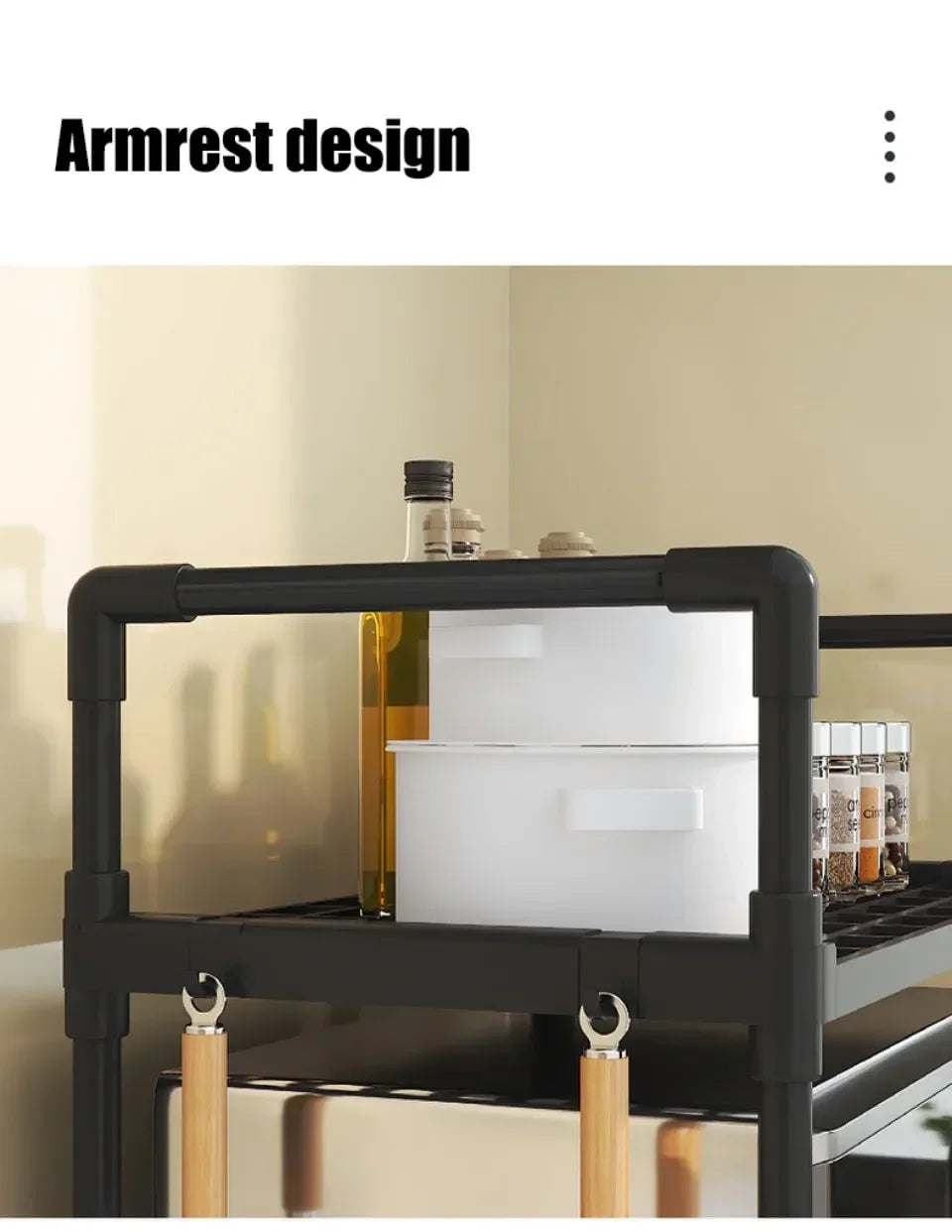 #Kitchen Elevated Seasoning Rack