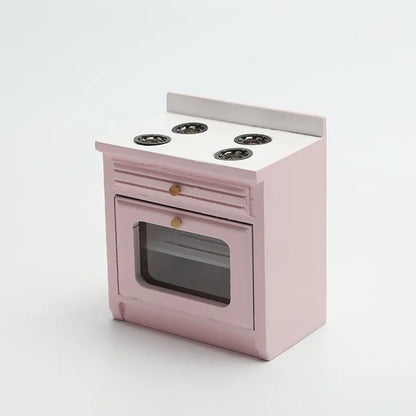 #1:12 Dollhouse Mini Kitchen Set