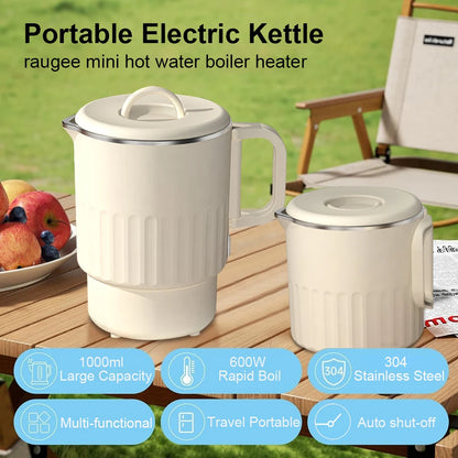 #Portable Electric Water Kettle 1000ml