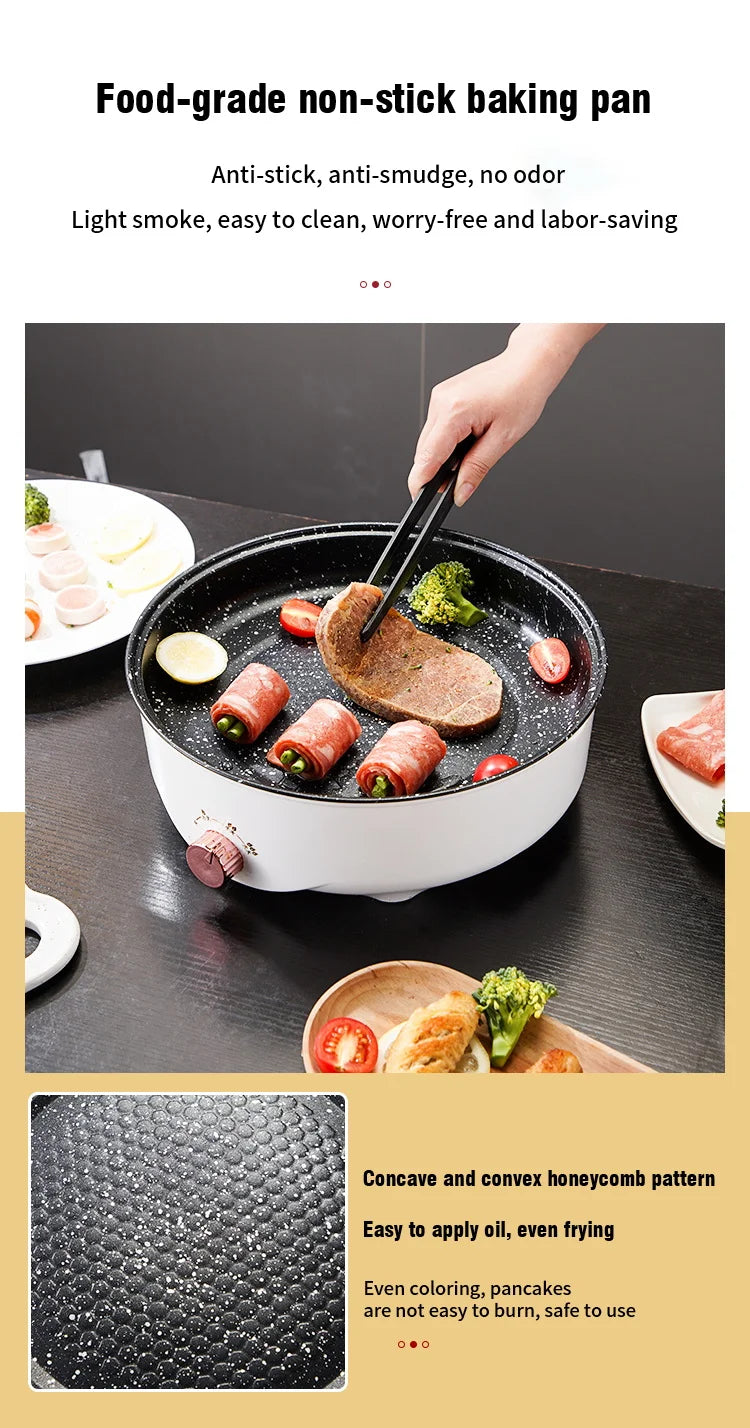 #Electric MultiCooker Frying Pan (220V)