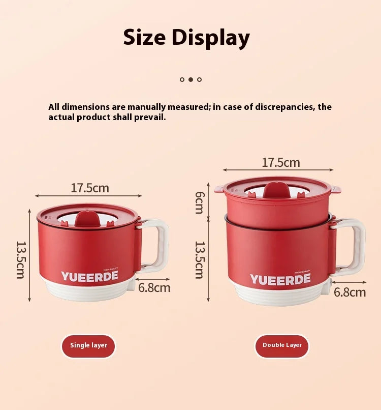 #Portable Electric Heating Pot 1.5L